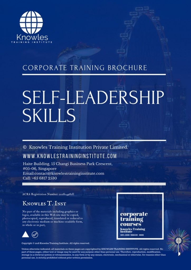 Self-Leadership Skills Training Course in Timor-Leste Brochure