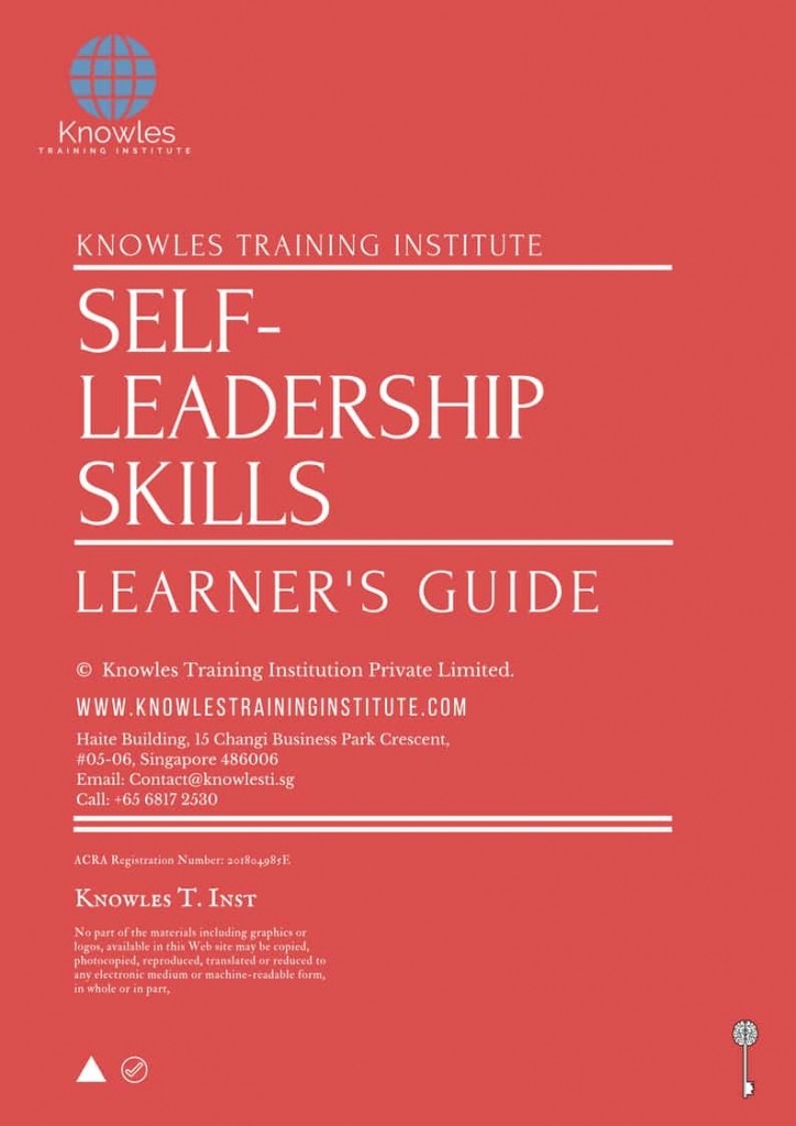 Self-Leadership Skills Training Course in Timor-Leste Learner’s Guide