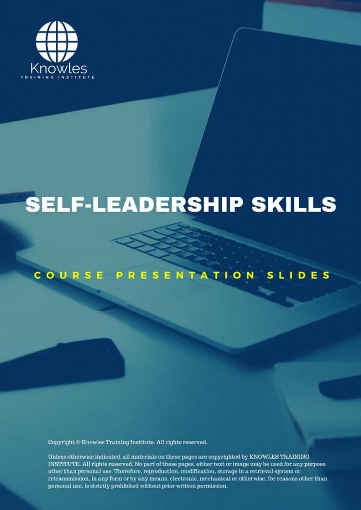 Self-Leadership Skills Training Course in Timor-Leste Presentation Slides