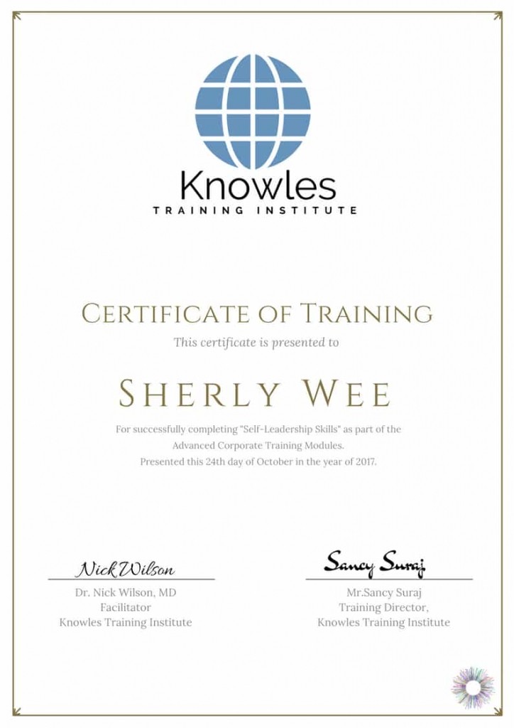 Self-Leadership Skills Training course in Timor-Leste Certification