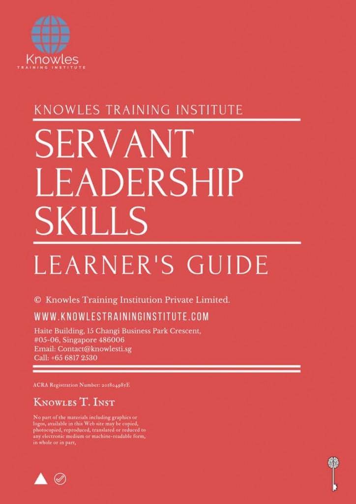 Servant Leadership Skills Training Course in Timor-Leste Learner’s Guide