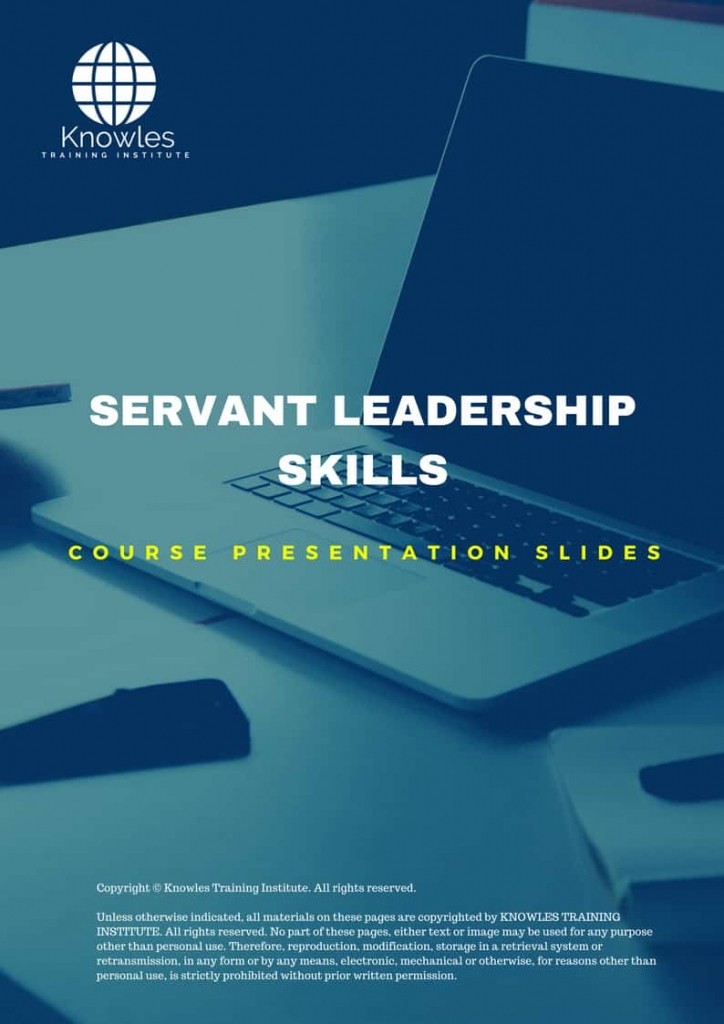 Servant Leadership Skills Training Course in Timor-Leste Presentation Slides