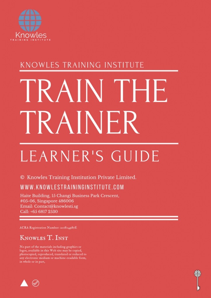 Train The Trainer Program Course in Timor-Leste Learner_s guide